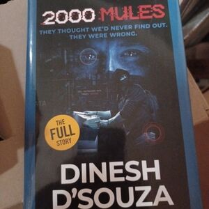 2000 Mules by Dinesh D'Souza Book